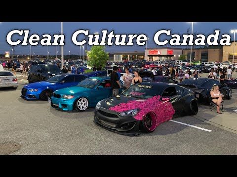 First Ever Clean Culture Canada Car Meet!