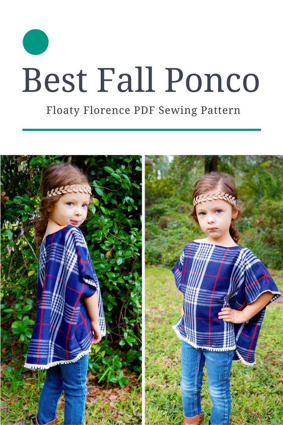 Super easy beginners PDF Sewing Pattern - the Floaty Florence. Make it in floaty fabrics for spring/summer sewing. Or in plaid/flannel/minky for winter/fall sewing. Sizes childs newborn to 12 years. Ladies XXS to 5XL. A really fun sew.
