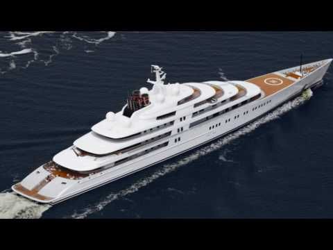 1 000 000 000 Billion Dollar Largest Super Megayacht In The World Youtube Luxury Yachts Yacht Super Yachts