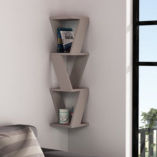 Hokku Designs Wandregal Zena | Wall shelves, Floating 50 Attractive Corner Wall Shelves Design Ideas for Living