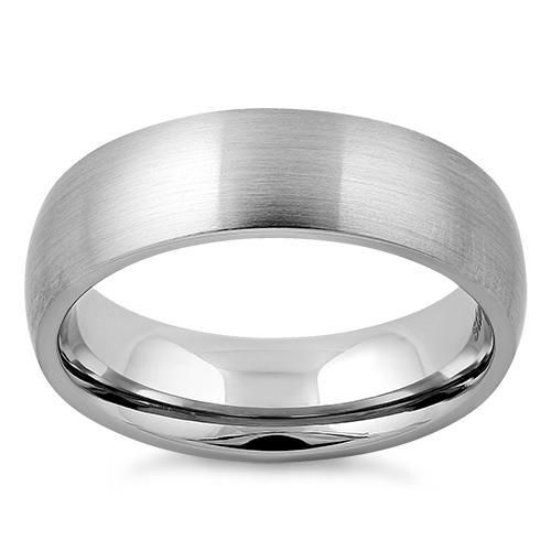 Stainless Steel Rings Classic Alliance Wedding Rings For Women Men Black Silver Color Rings Steel Wedding Ring Stainless Steel Wedding Bands Black Rings