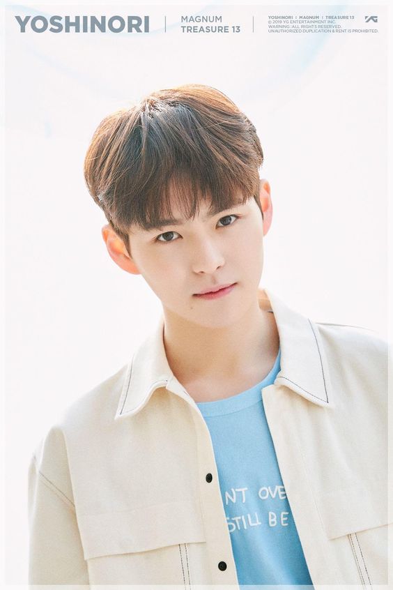 Biodata Lengkap Member Treasure 13 YOSHINORI’