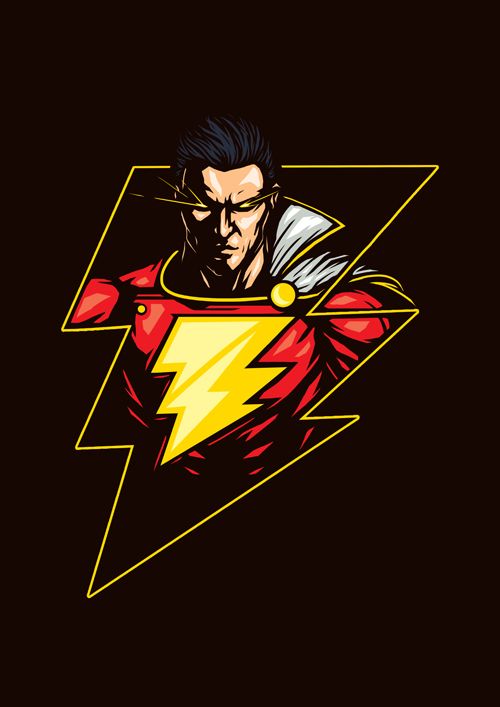 Dc Superhero Series Shazam By Steven Toang Wei Shang Justice