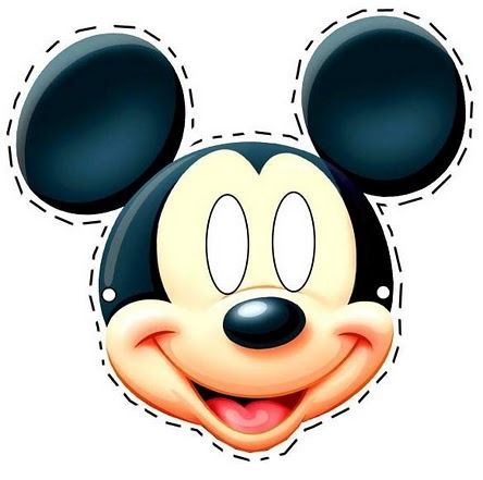 Free printable Mickey Mouse masks are perfect for Halloween, a - face masks templates Free printable Mickey Mouse masks are perfect for Halloween, a - face masks templates