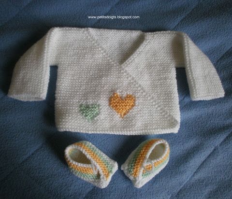 Petits Doigts Brassiere Chauffe Coeur Cœur Et Ses Chaussons Kimono Tricot Bebe Facile Tricot Bebe Tricot Et Crochet Petits Doigts Brassiere Chauffe Coeur Cœur Et Ses Chaussons Kimono Tricot Bebe Facile Tricot Bebe Tricot Et Crochet