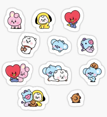 20+ Inspirasi Sticker Tumblr Bt21 Baby