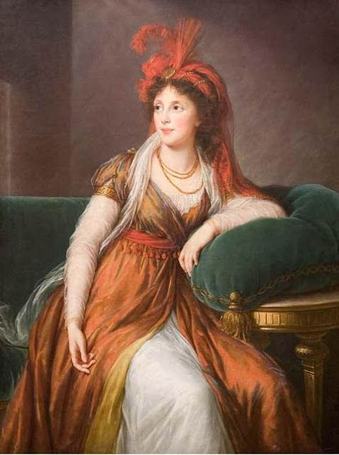 1797 â Princess Galitzin by Elisabeth Louise Vigée Le Brun