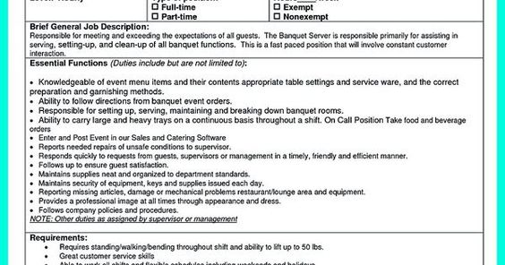 What Objectives to Mention in Certified Pharmacy Technician Resume - server bartender resume What Objectives to Mention in Certified Pharmacy Technician Resume - server bartender resume