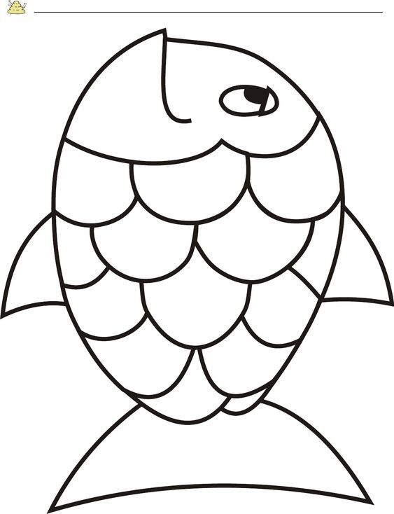 Pin By Sheri On Worksheets Fish Template Fish Coloring Page Coloring Pages