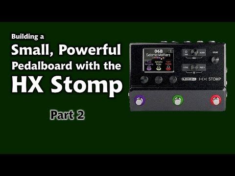 Building Hx Stomp Pedalboard Part 2 Midi And Expression Youtube Pedalboard Expressions Line6
