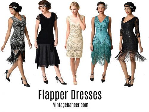 1920s style dresses