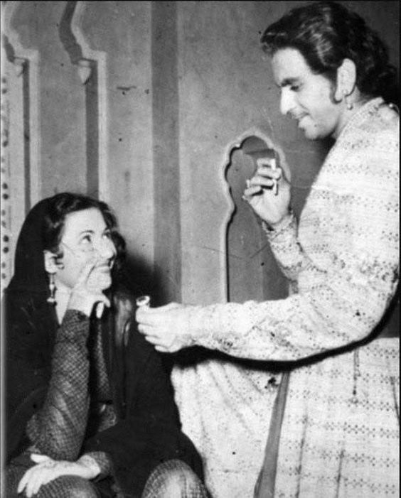 27 Incredible Behind-The-Scenes Photos From Decades Of Bollywood Movies