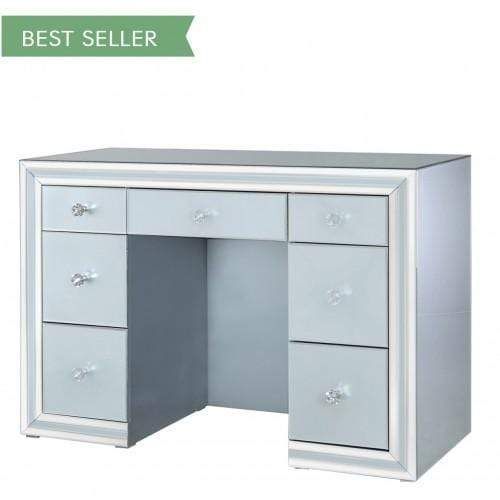 Grey Manhattan 7 Drawer Dressing Table Del 10 Days Approx For Uk 14 21 Ireland In 2021 Drawers Grey Manhattan 7 Drawer Dressing Table, Mirrored Dressing Table With Drawers Ireland
