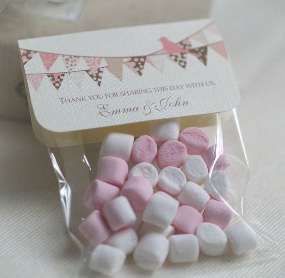 Favour marshmallows