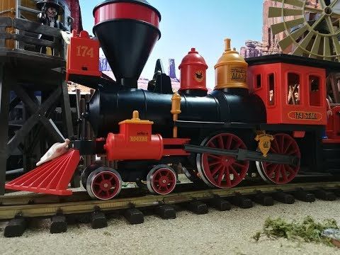 Playmobil Tren del Oeste Playmobil 🚂 - Playmobil Tren Western - Vídeos de Trenes Playmobil - YouTube en 2020 | Tren playmobil, Playmobil, Dioramas