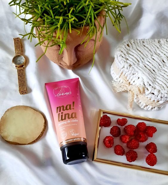 Peeling do ciała malinowy Onlynio