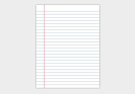 Free Notebook Paper Vector - Notebook paper background on white - microsoft word notebook paper template Free Notebook Paper Vector - Notebook paper background on white - microsoft word notebook paper template