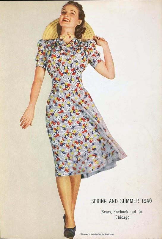 Vintage 1940s Dress Styles: Classic 40s ...