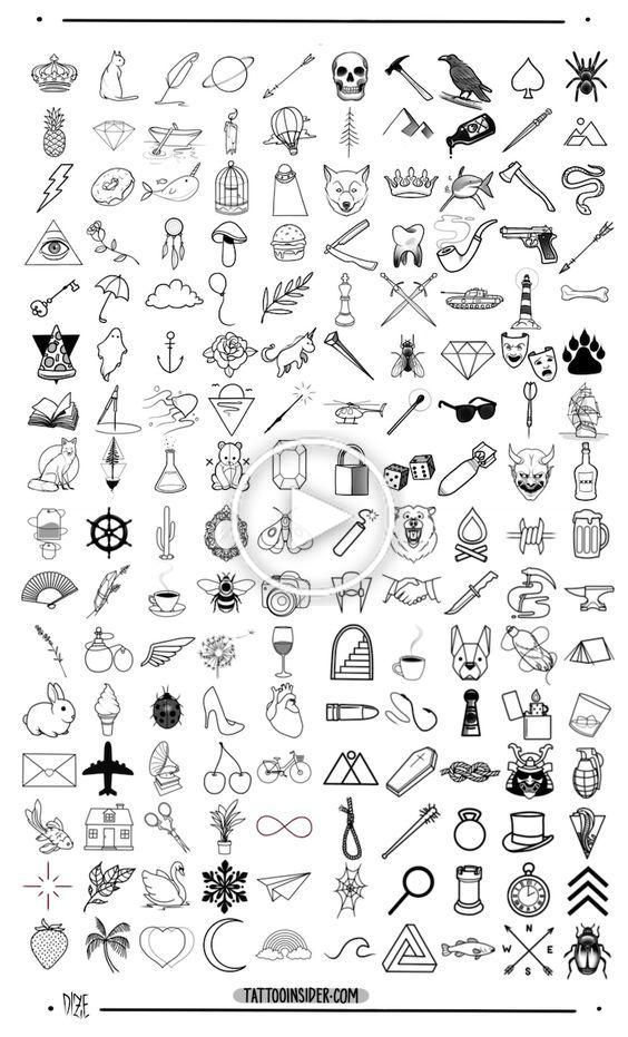 Pin En Pequenos Tatuajes