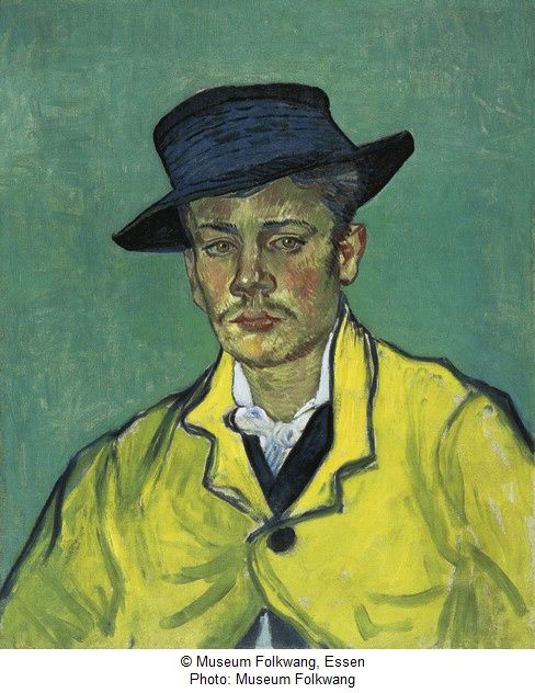 Vincent van Gogh Portrait d'Armand Roulin, 1888 Portrait of Armand Roulin Oil on canvas 65 x 54,1 cm Acquired in 1903 for the Museum Folkwang, Hagen, since 1922 Essen Inv. G 63 © Museum Folkwang, Essen Photo: Museum Folkwang