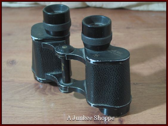 HAMILTON 6 x 30 Porro Binoculars Knockoff Of German Dienstglas 1962 Model Junk0899 http://ajunkeeshoppe.blogspot.com/