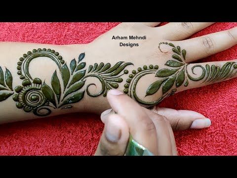 Latest Stylish Floral Arabic Mehndi Design 21 Easy Simple Mehndi Design For Ha Latest Arabic Mehndi Designs Simple Mehndi Designs Mehndi Designs For Hands