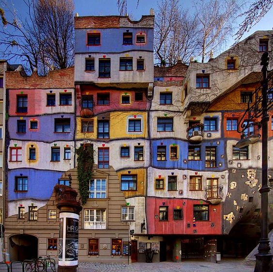 Hundertwasser House Vienna, Austria