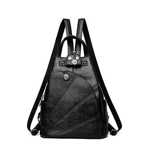 DEERWORD Femme Sacs port/és dos Petit Sacs port/és main Marque Faux Cuir Sacs bandouli/ère Fleuri Bleu
