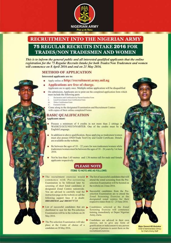 Nigerian Police Recruitment 2016 Shortlisted Candidates 2016 - army form Nigerian Police Recruitment 2016 Shortlisted Candidates 2016 - army form