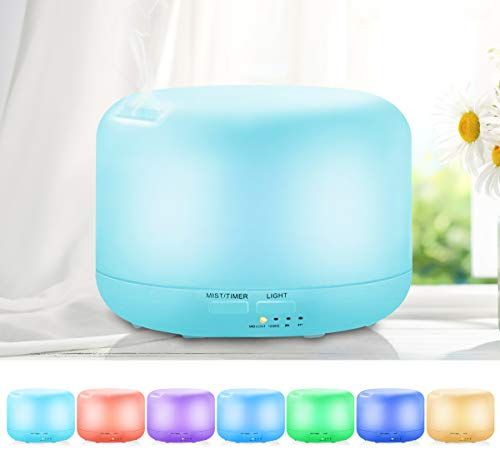 Elektrisch Ultraschall Luftbefeuchter Aroma Diffuser Aromatherapie Duftlampe NEW