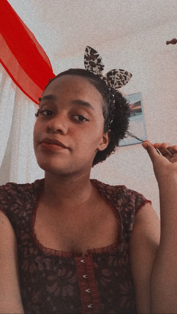 Afro, curly girl♥️