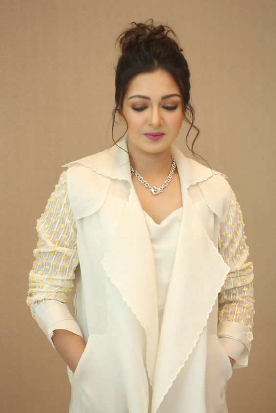 Catherine Tresa stills from World Famous Lover Trailer Launch Event