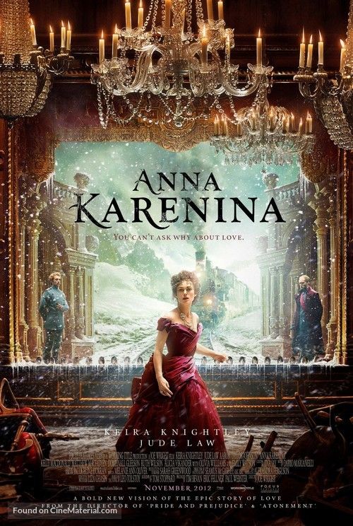Anna Karenina 2012 In 2020 Anna Karenina Movie Anna Karenina A Royal Affair