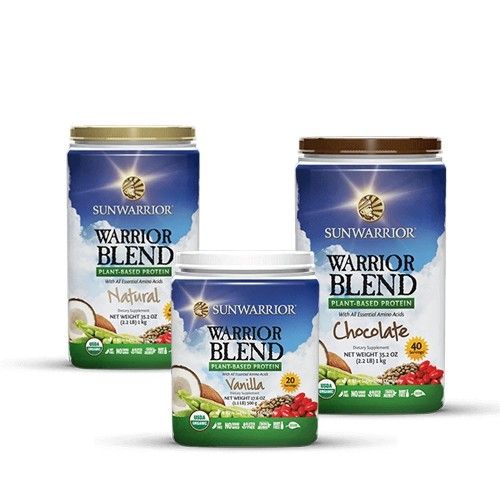 Warrior Blend Sunwarrior Protein Plant Based Protein Benefits Of Peas Sun Warrior Protein