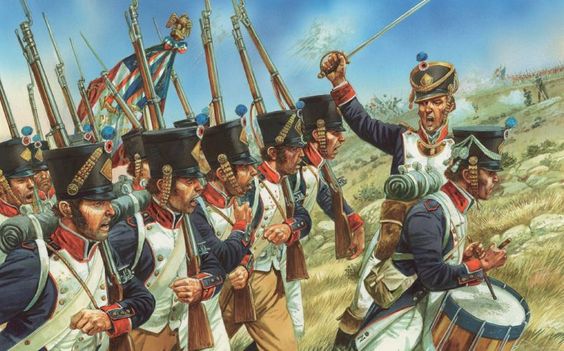 First French infantry attack