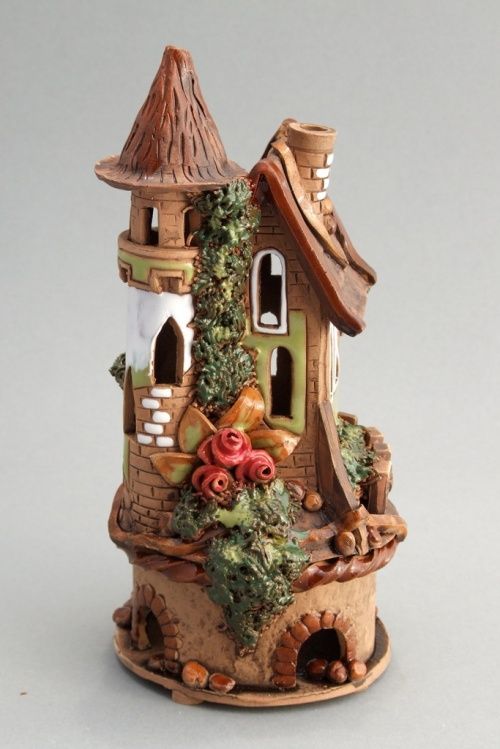 decorazione per casa Fairy Garden giardino terrario Casetta per funghi in miniatura