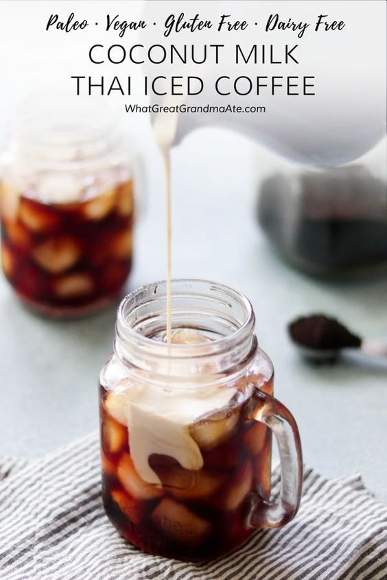 Coconut Milk Thai Iced Coffee
