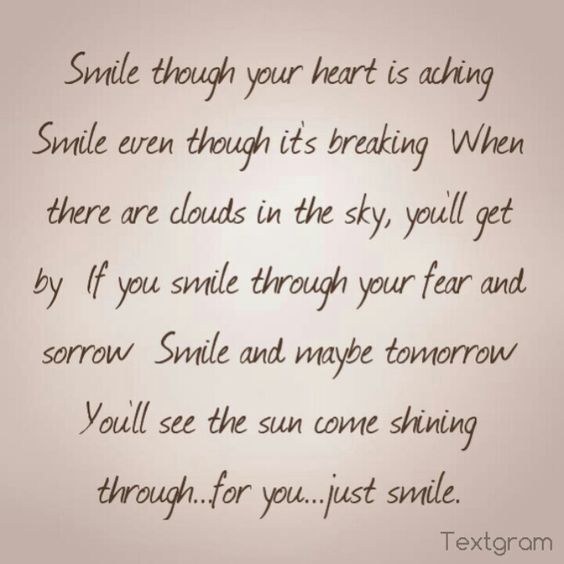 Heart Breaking Words When To Your Is Smile The Song Heart Breaking Words When To Your Is Smile The Song