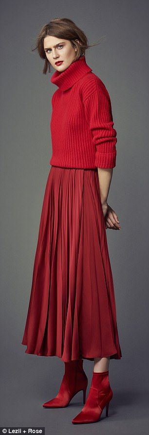 You should wear red on Christmas day | Daily Mail Online