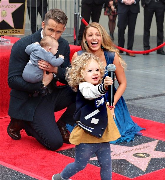 Adorable! Ryan and Blake\'s daughters make their public debut — see the pics