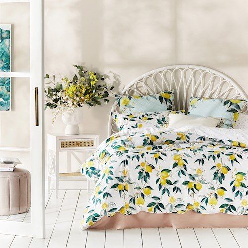 Bohemian Duvet Covers Havana Bright Reversible Stripe Quilt Cover Bedding Sets