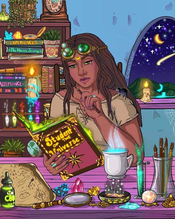 New Art ✍ | ✨🤲🧭 "Student Of The Universe" 📚🕯 | What I really am is a student here. All I can learn is my own truth. Which will greatly…