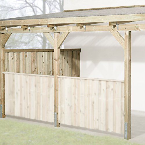 Seitenwande Brustung Windschutz Oder Sichtschutz Fur Das Holz Terrassendach Das Rexin Magazin Terrassendach Terrassen Dach Windschutz Terrasse