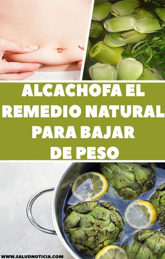 receta natural para la bajar de peso