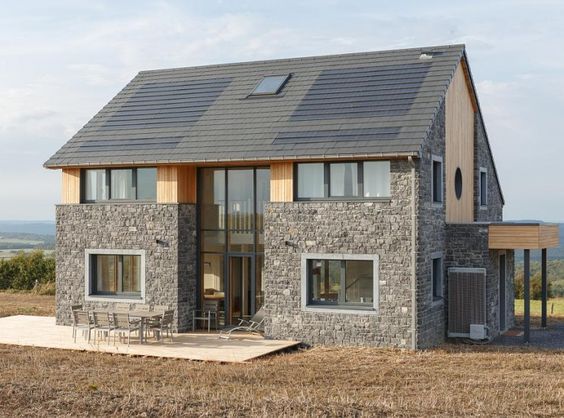 wwwarchitecture-boisbe Maison bioclimatique sur terrain en pente - construction maison terrain en pente wwwarchitecture-boisbe Maison bioclimatique sur terrain en pente - construction maison terrain en pente