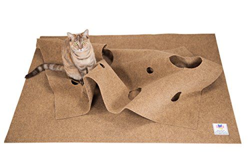 This would be great for ferrets too! The Ripple Rug - Cat Activity Play Mat - Made in USA - Interactive Play - Scratching - Thermal Base - Multi Use Habitat SnugglyCat http://smile.amazon.com/dp/B016H3T8EC/ref=cm_sw_r_pi_dp_c-H4wb1GCWR6B