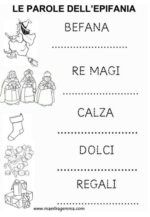 Schede Di Pregrafismo | Parole Di Natale, Lettura Di Parole, Insegnamento Della Scrittura