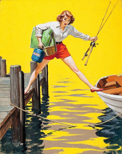 I am always scared this is going to happen to me when I get on the boat....AGAIN! Lol. Been there before!