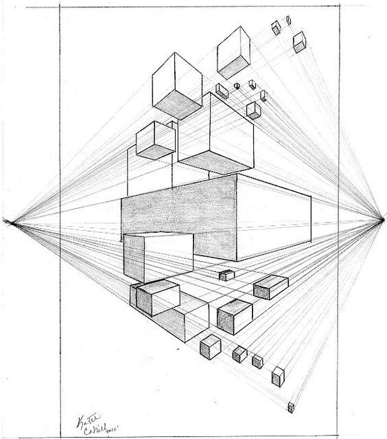 Architecture Drawing Lessons 2 point perspective drawing lessons | drawings | katiecahillart Architecture Drawing Lessons 2 point perspective drawing lessons | drawings | katiecahillart