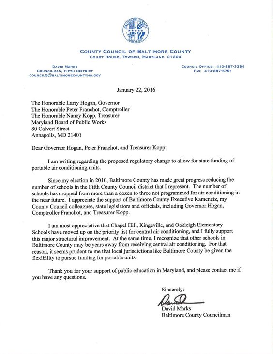 Letter of support from Delegate Christian Miele Support for - treasurer job description Letter of support from Delegate Christian Miele Support for - treasurer job description